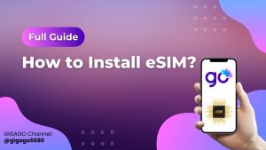 How to install Sri Lanka eSIM