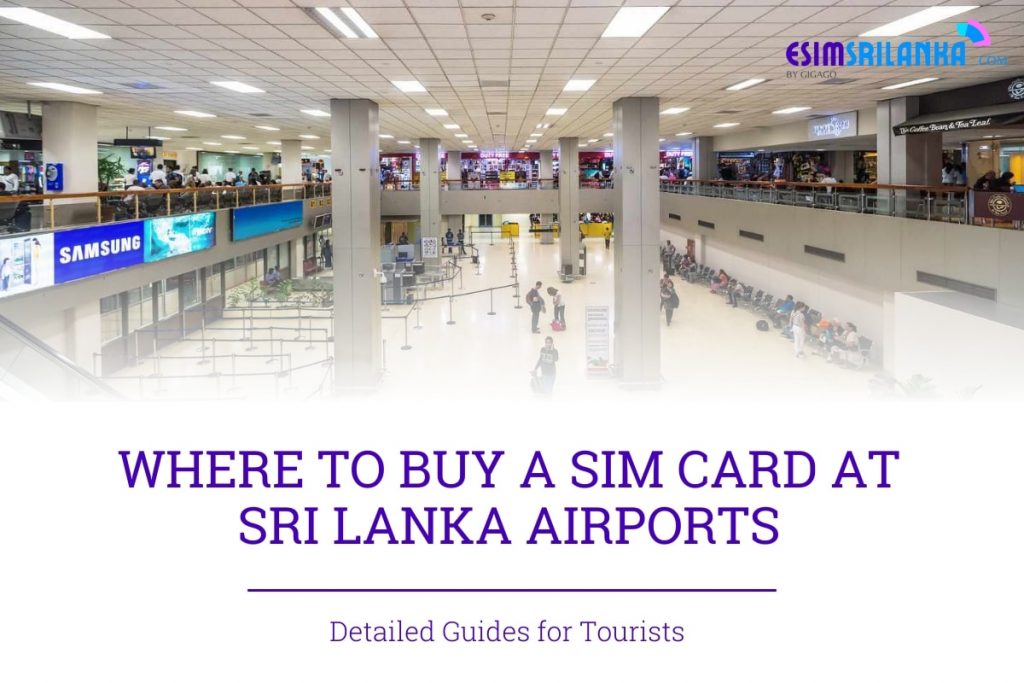 SIM CARD AT SRI LANKA Airport